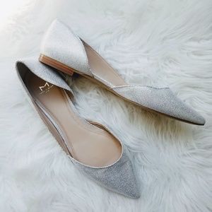 NWOB Marc Fisher Sunny Snake Half d'Orsay flat 10